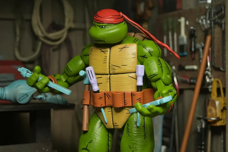 NECA TMNT Mirage Comics Handyman Donatello 7\" Action Figure - Image 6