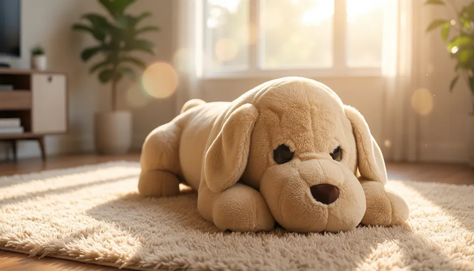 Giochi Preziosi 80 cm Plush Dog – 3‑Color Set