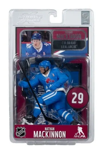 McFarlane Toys Nathan MacKinnon Quebec Nordiques Retro 7" Figure - Image 8