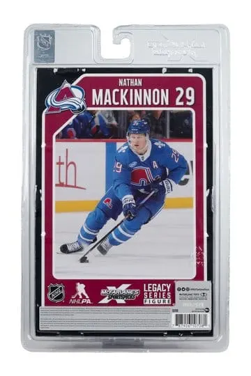 McFarlane Toys Nathan MacKinnon Quebec Nordiques Retro 7" Figure - Image 9