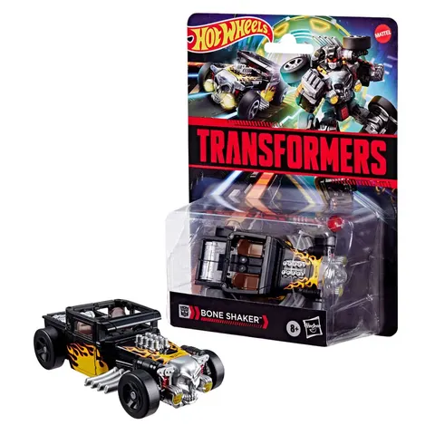 Hasbro Bone Shaker Transformers x Hot Wheels Deluxe Class Figure
