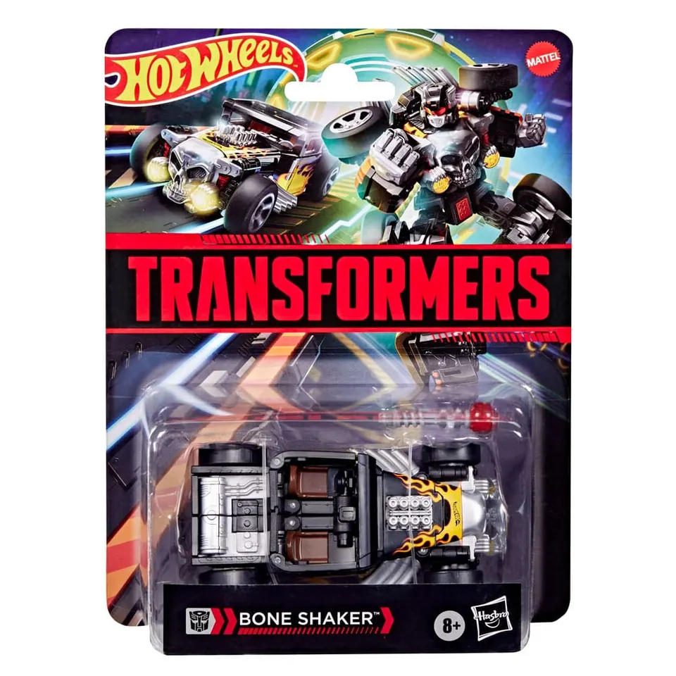 Hasbro Bone Shaker Transformers x Hot Wheels Figura Deluxe Class - Image 5