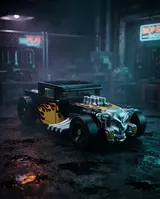 Hasbro Bone Shaker Transformers x Hot Wheels Figura Deluxe Class - Thumbnail 13