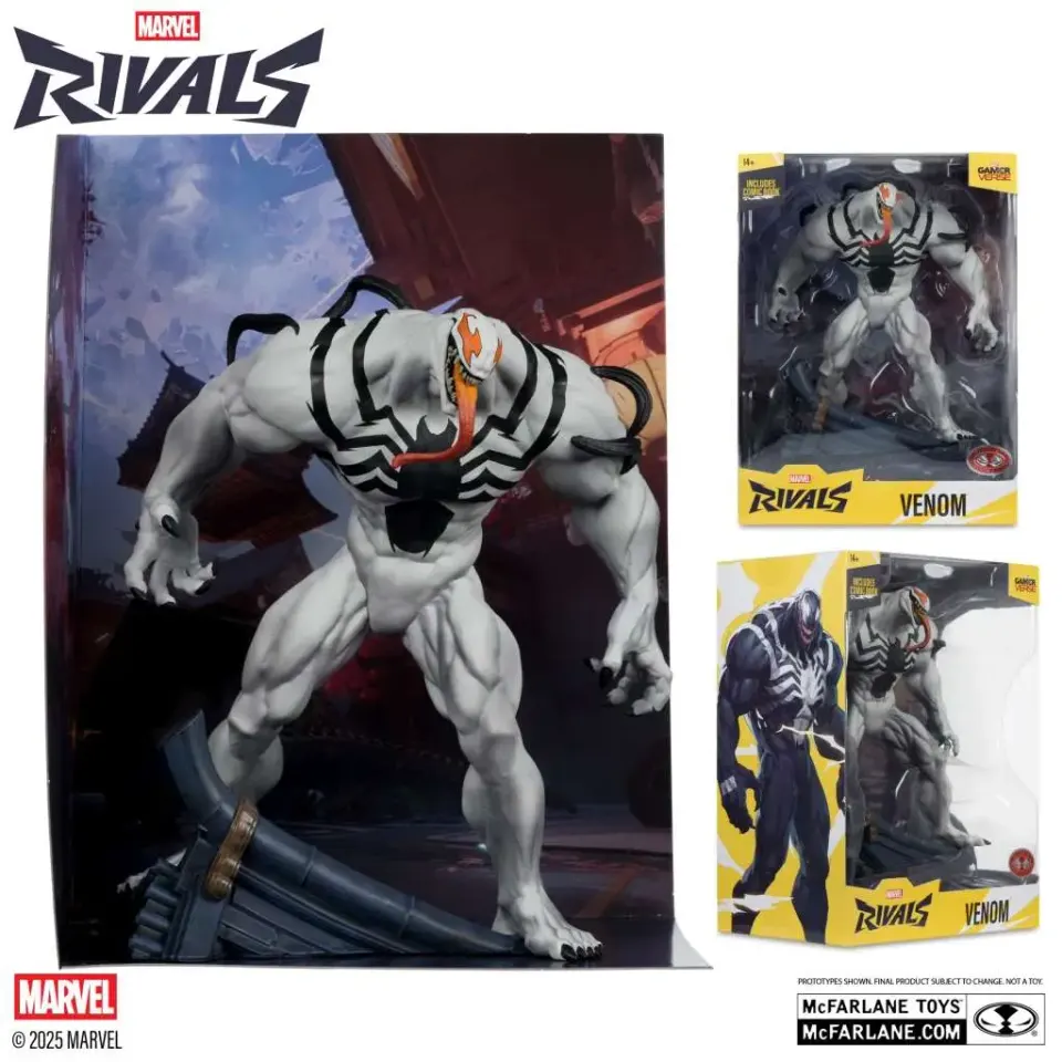 Marvel Anti-Venom Red Platinum 10" Statue – Gamerverse Rivals 1/6 Scale - Image 6
