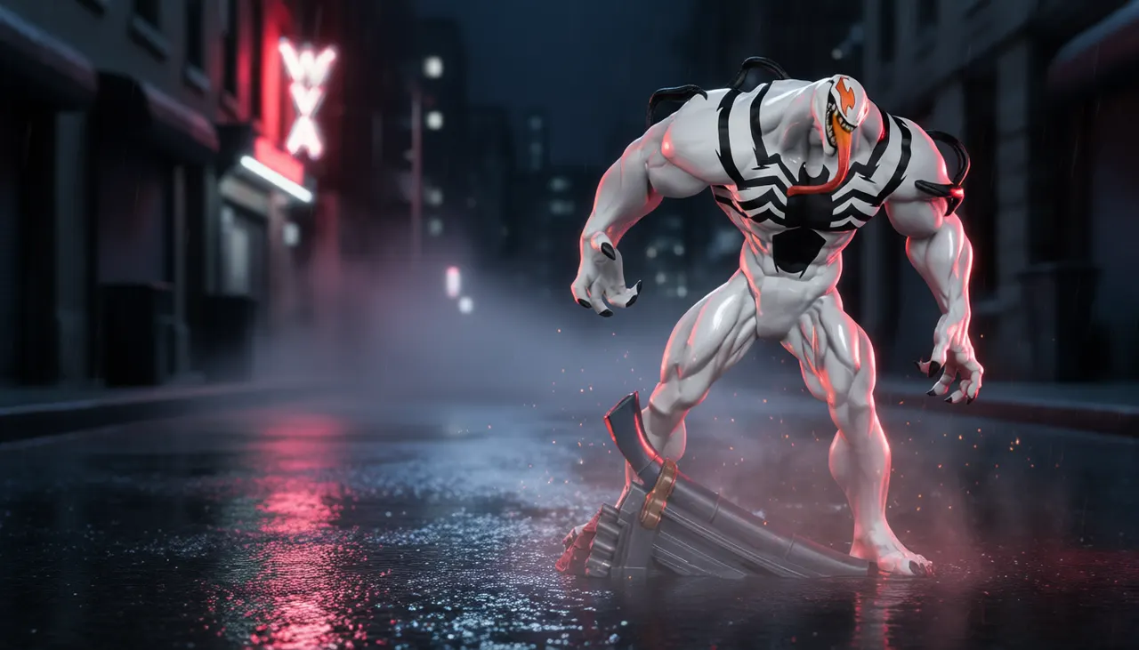 Marvel Anti-Venom Red Platinum 10" Statue – Gamerverse Rivals 1/6 Scale - Image 8