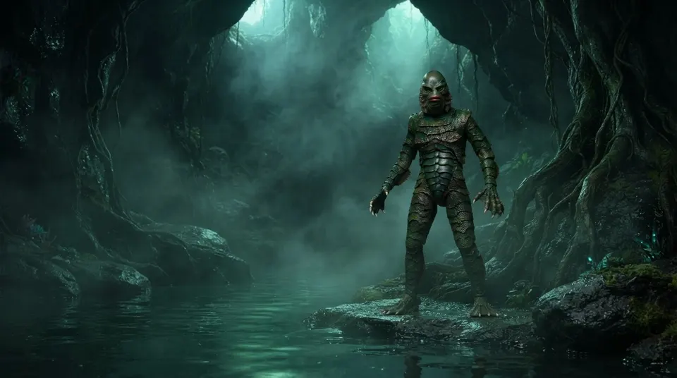NECA Ultimate 7" Creature from the Black Lagoon Action Figure (Color)