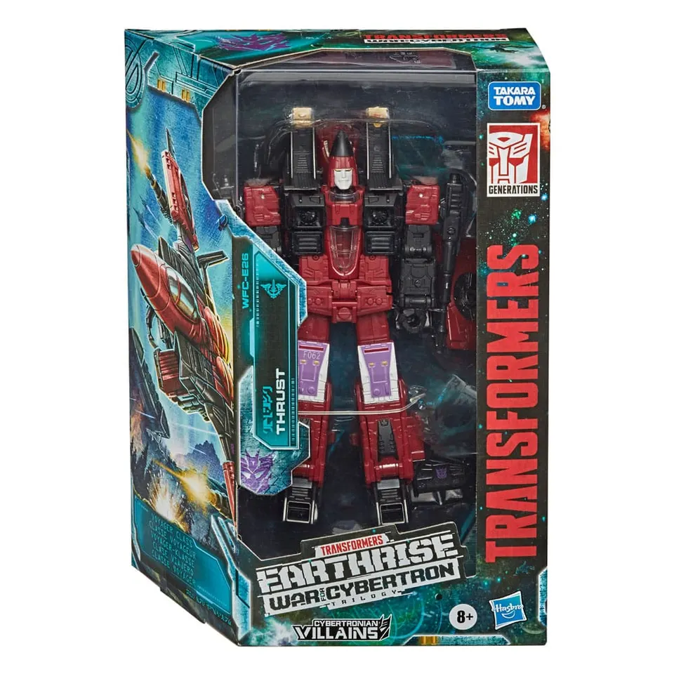 Hasbro Transformers Earthrise Voyager-Class Seeker Thrust Figure - Image 6