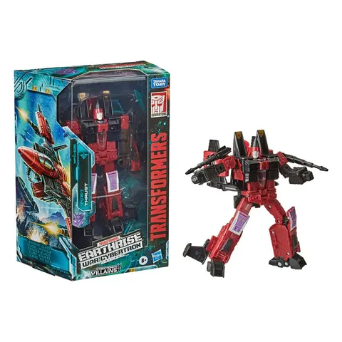 Hasbro Transformers Earthrise Voyager-Class Seeker Thrust Figure