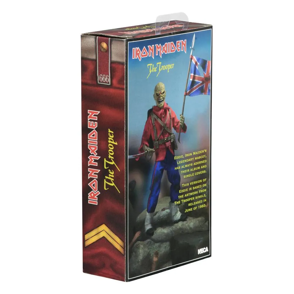 NECA Iron Maiden Trooper Eddie 8" Clothed Action Figure - Image 4