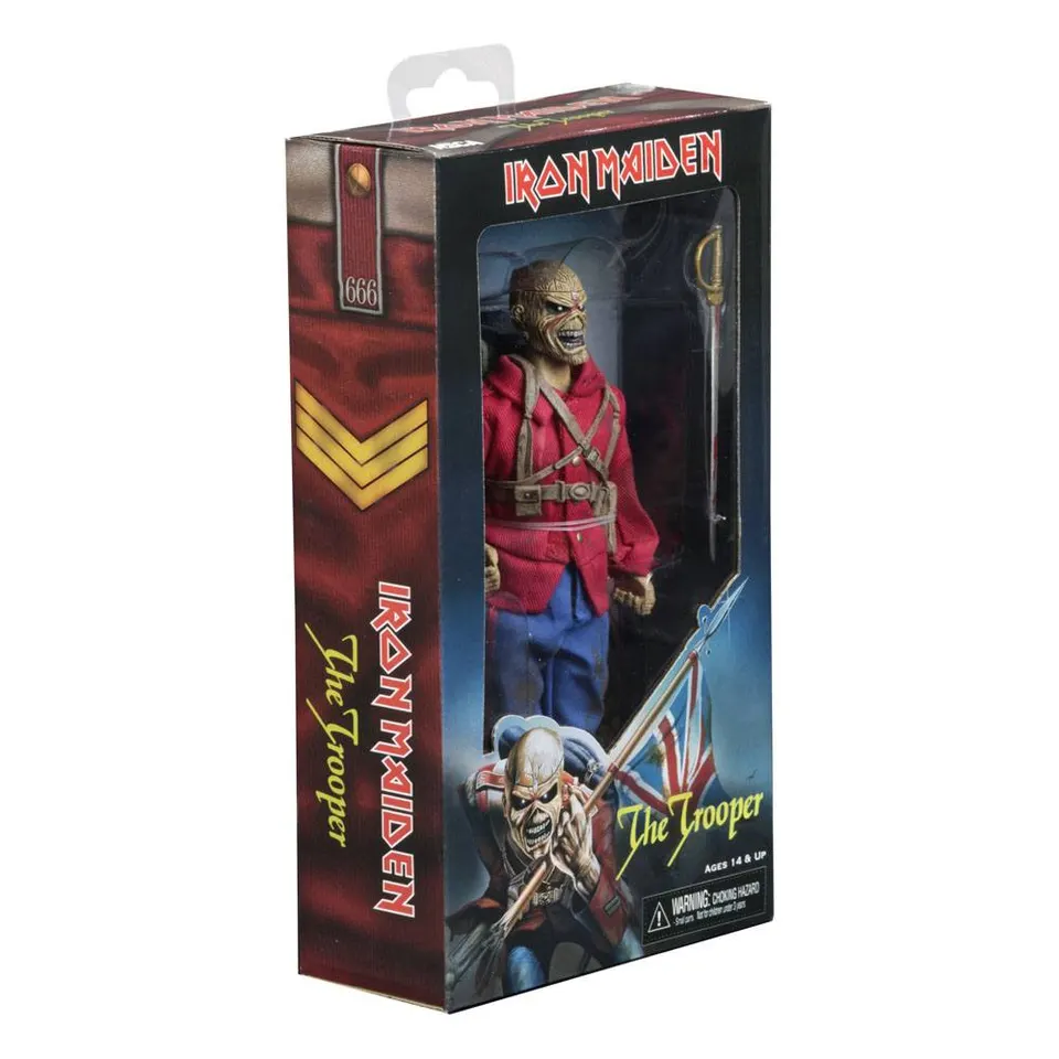 NECA Iron Maiden Trooper Eddie 8" Clothed Action Figure - Image 3