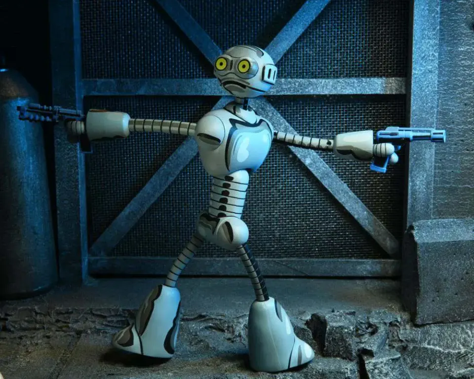 NECA Fugitoid Transmat Variant – Mirage Studios TMNT Action Figure - Image 5