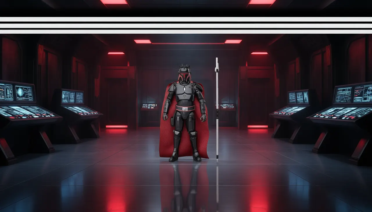 Alliance Entertainment Moff Gideon Dark Trooper Collectible Figure - Image 4