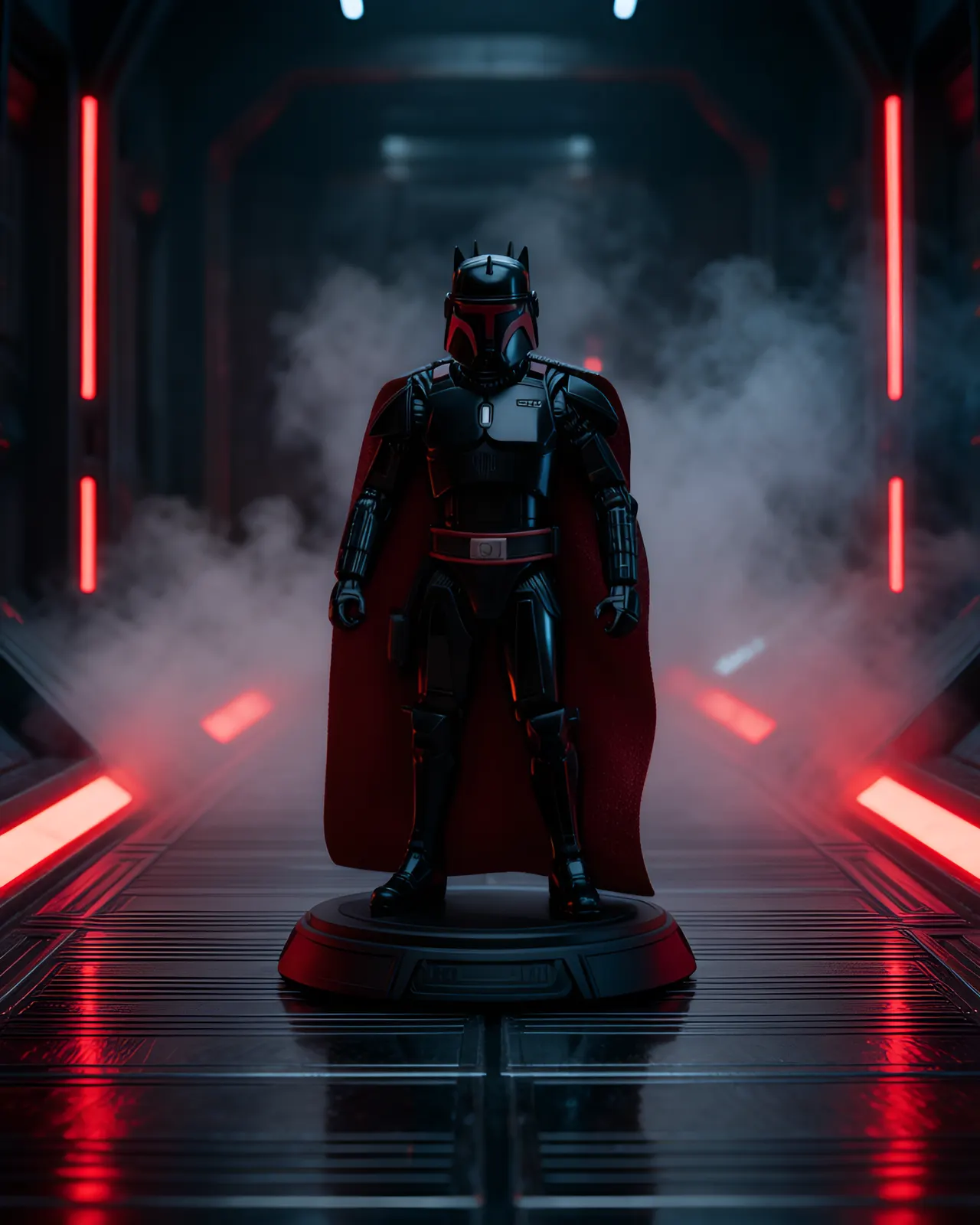 Alliance Entertainment Moff Gideon Dark Trooper Collectible Figure - Image 5