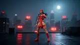 Hasbro Marvel Legends Elektra – Daredevil #181 Red Ninja 6" Figure - Thumbnail 4