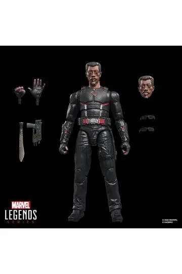Hasbro Marvel Legends Blade 6-inch Action Figure – 7 Accessories - Image 2