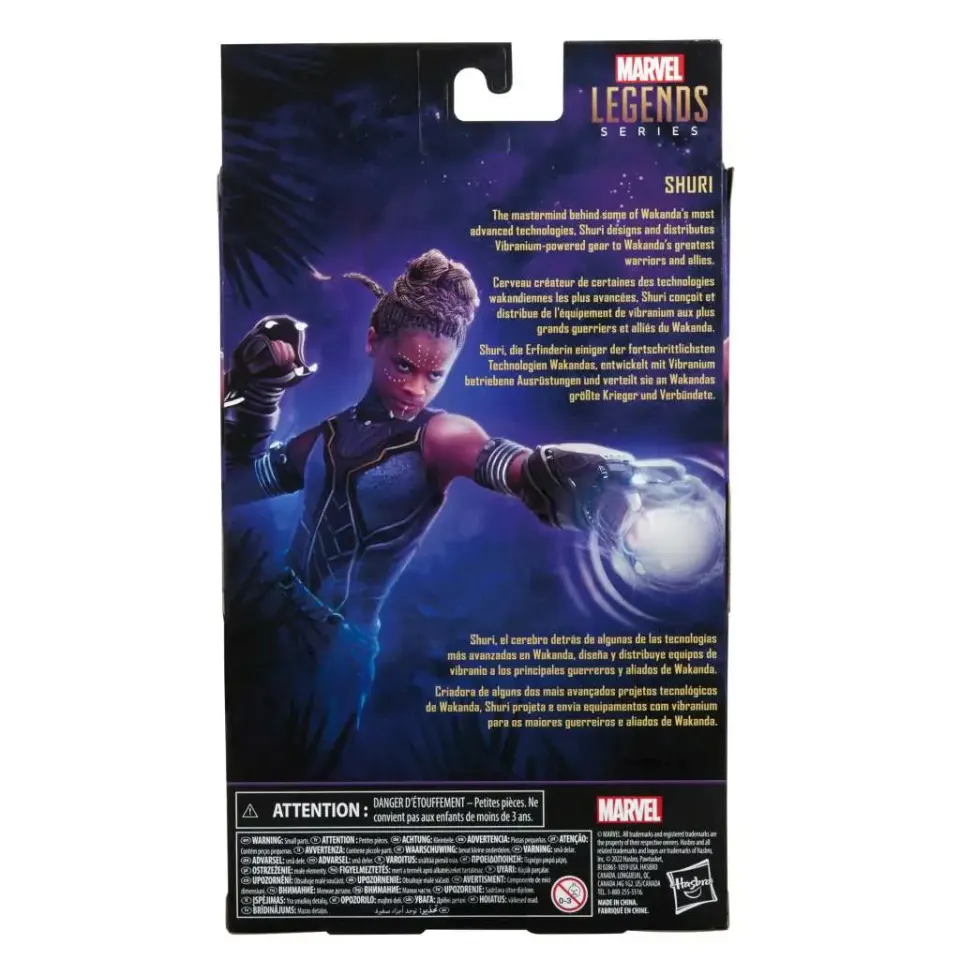 Hasbro Marvel Legends Legacy Shuri Figura de acción – 6" - Image 7