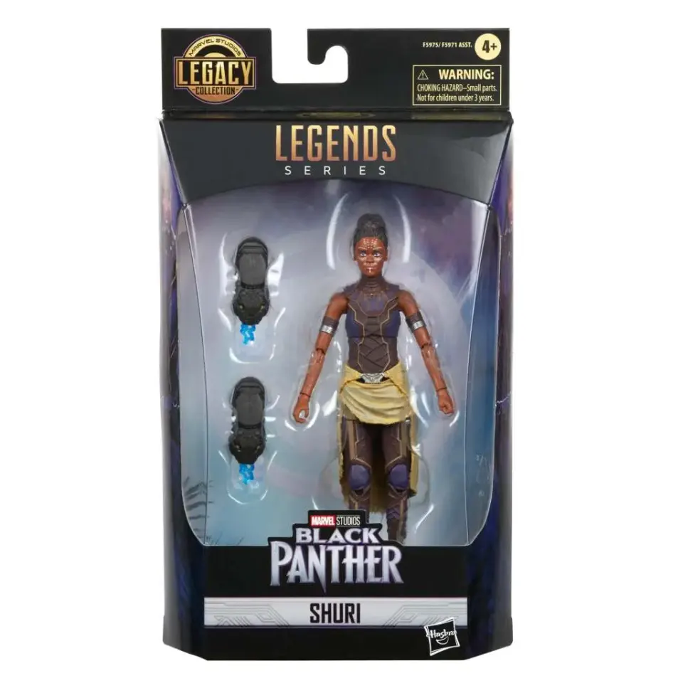 Hasbro Marvel Legends Legacy Shuri Figura de acción – 6" - Image 6