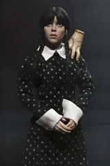 NECA Wednesday Addams (Classic Dress) Clothed Action Figure - Thumbnail 9