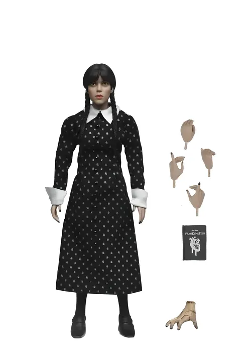 NECA Wednesday Addams (Classic Dress) Clothed Action Figure