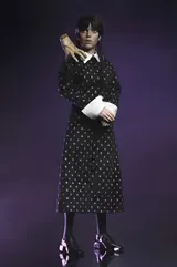 NECA Wednesday Addams (Classic Dress) Clothed Action Figure - Thumbnail 2
