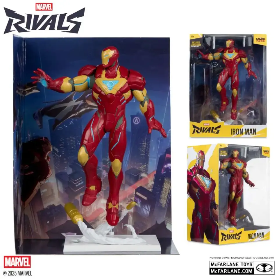 Marvel McFarlane Toys 12in Iron Man Action Figure - Image 2