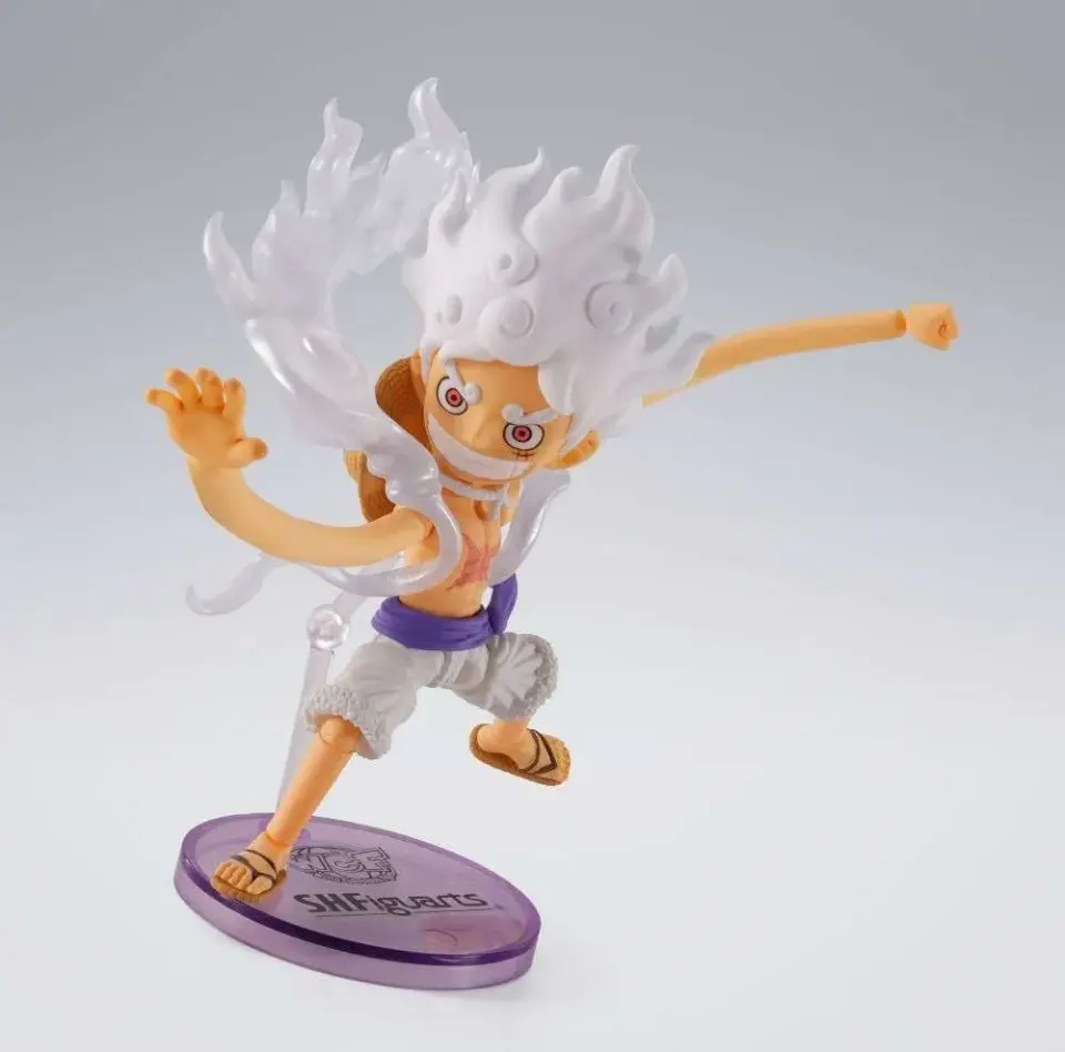 Bandai Spirits One Piece S.H.Figuarts Monkey D. Luffy Gear 5 Exclusif - Image 4