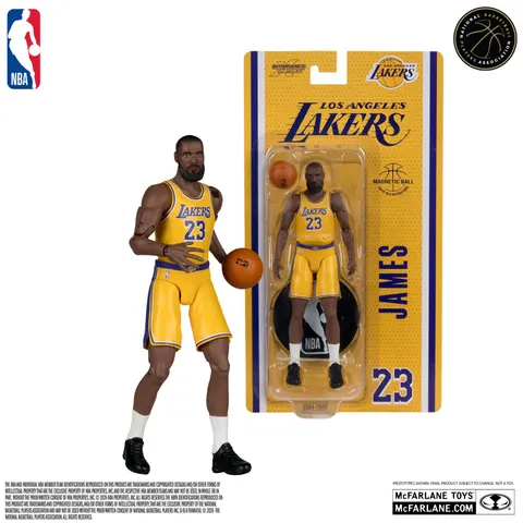 McFarlane Toys LeBron James 6" NBA Action Figure – Sports Picks