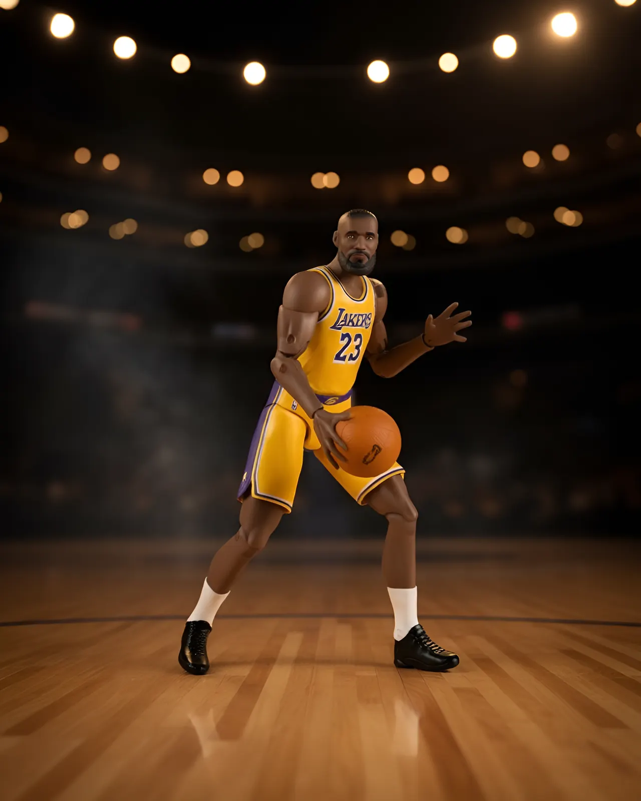 McFarlane Toys LeBron James 6" NBA Figurine articulée – Sports Picks - Image 4