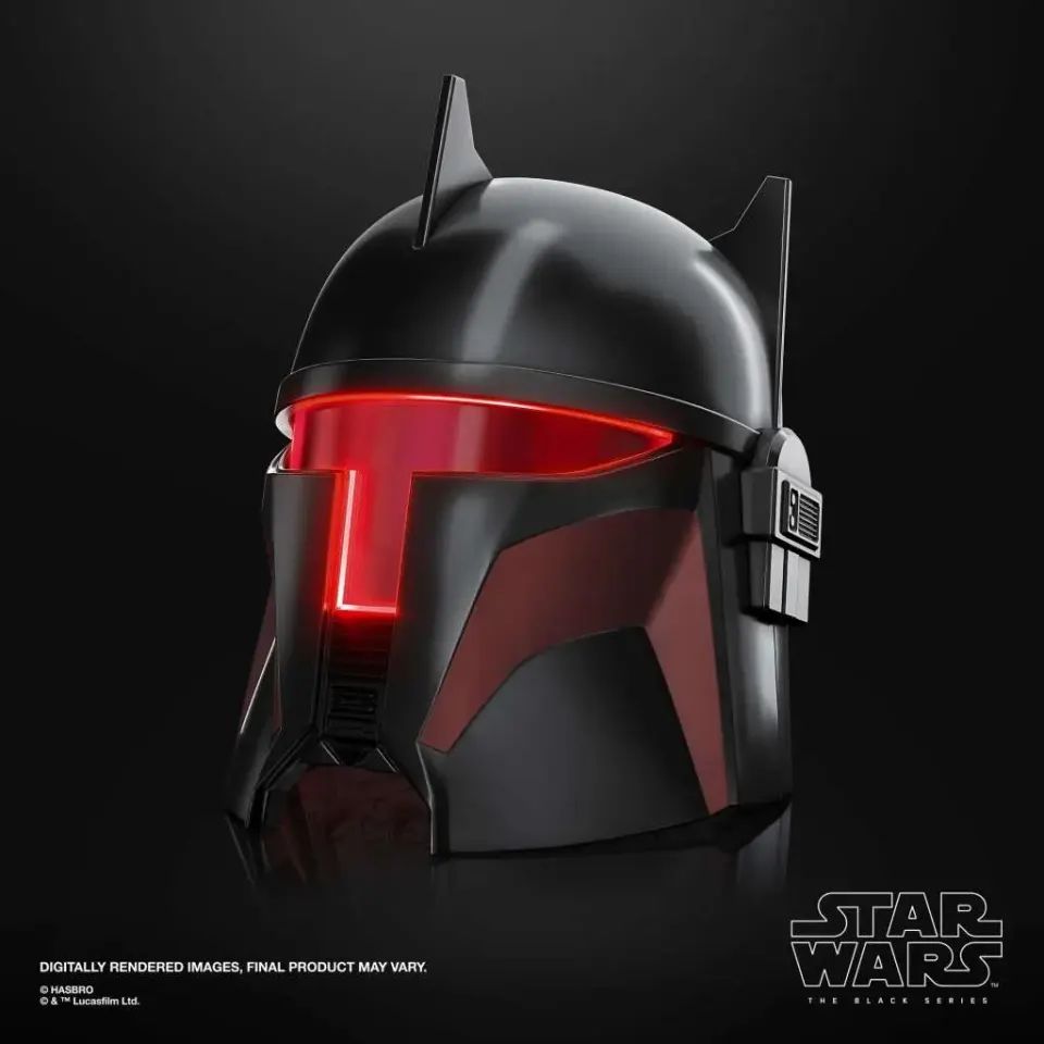 Hasbro Star Wars Black Series Casco Electrónico de Moff Gideon - Image 1