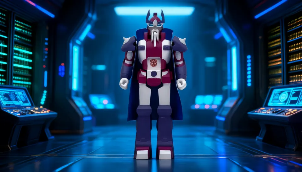 Super7 Transformers Alpha Trion ReAction 3.75" Retro Figure