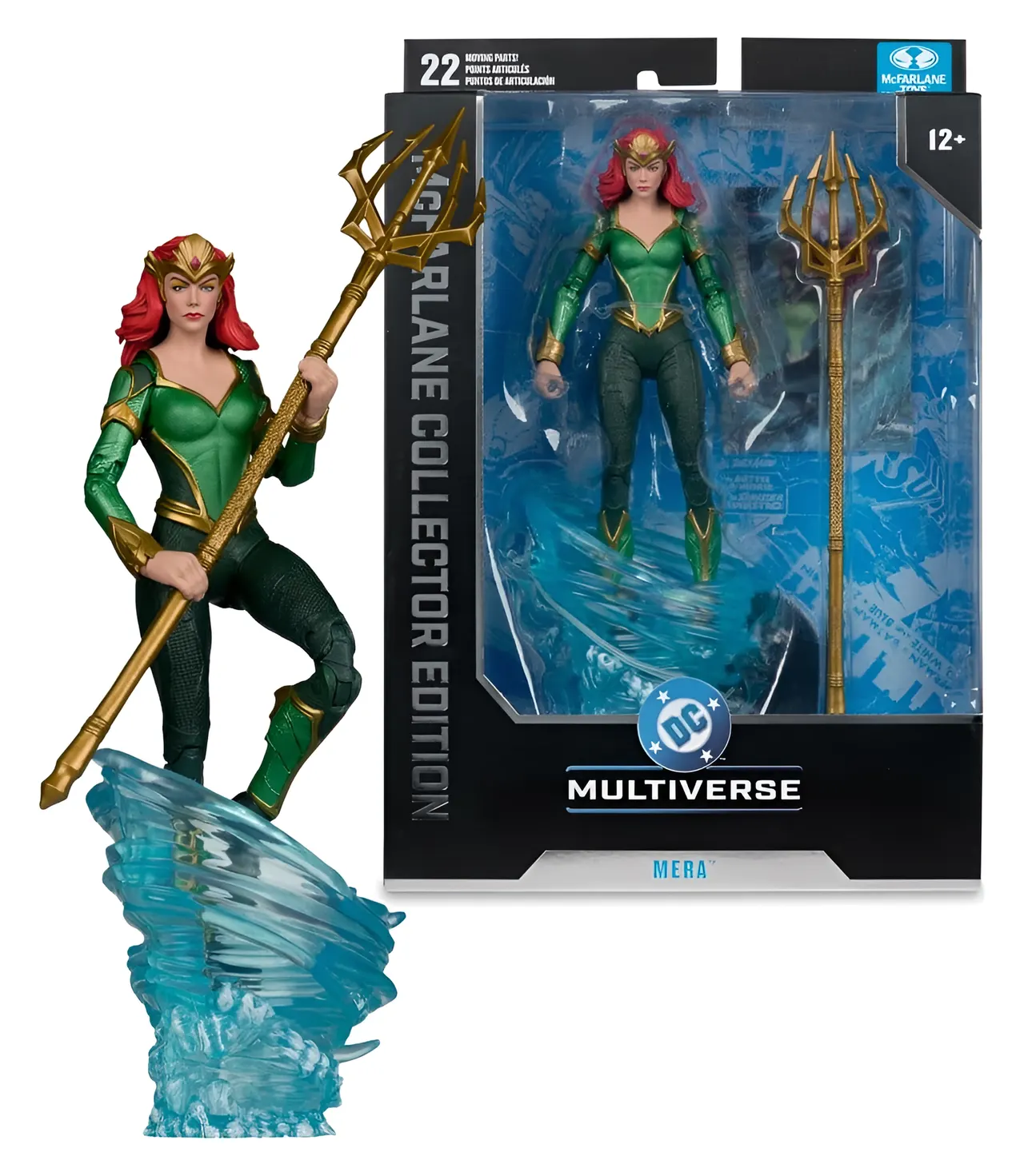 McFarlane Toys DC Multiverse Collector Edition 7" Mera Action Figure - Image 5