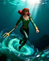 McFarlane Toys DC Multiverse Collector Edition 7" Mera Action Figure - Thumbnail 8