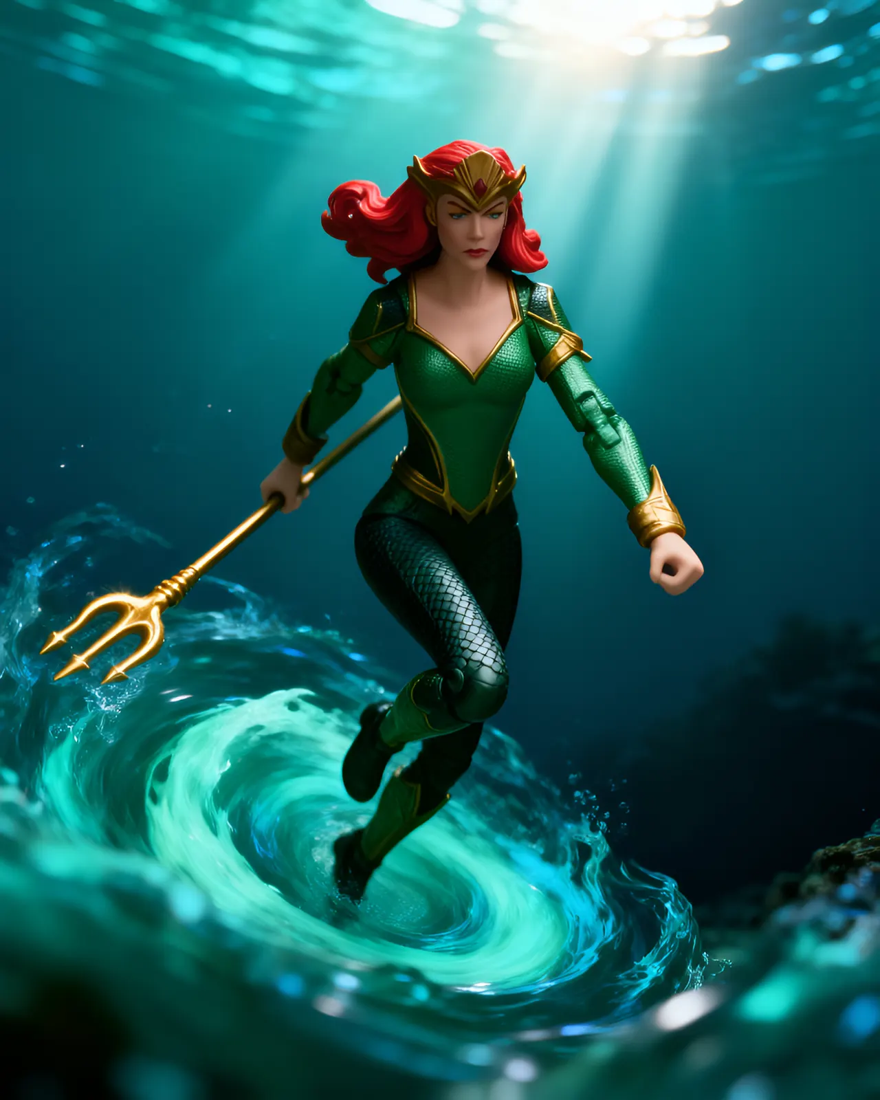 McFarlane Toys DC Multiverse Collector Edition 7" Mera Action Figure - Image 8
