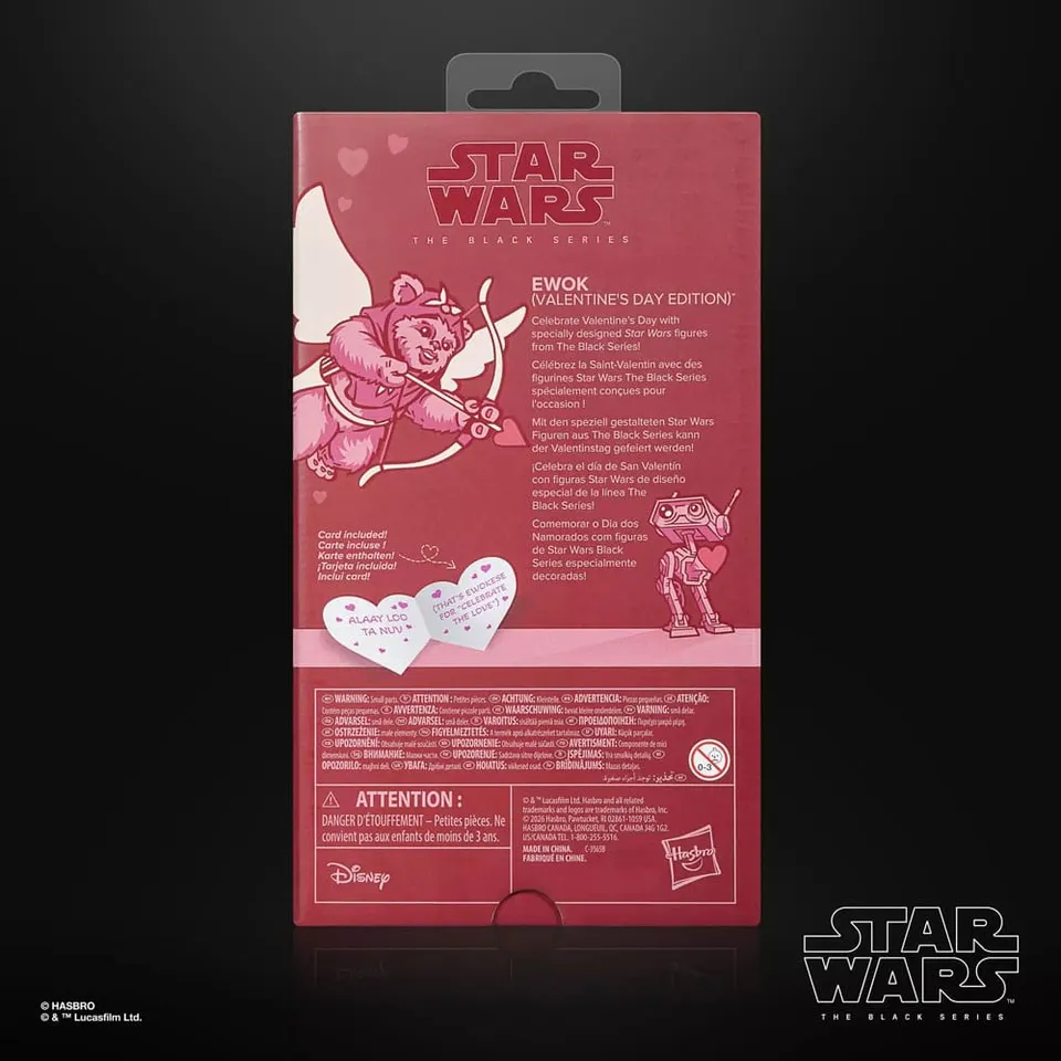 Hasbro Star Wars Ewok Valentine's Day Edition - Black Series 6" - Image 6