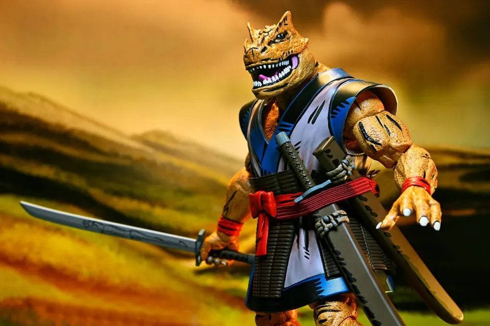 NECA TMNT Assassin Elite Foot Ultime – Mirage Noir et Blanc - Image 3