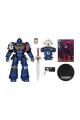 McFarlane Toys Warhammer 40k Ultramarines Lieutenant de la 3e Compagnie 7" - Thumbnail 2