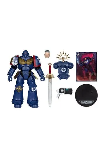 McFarlane Toys Warhammer 40k Ultramarines Lieutenant de la 3e Compagnie 7" - Image 2