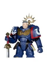 McFarlane Toys Warhammer 40k Ultramarines Lieutenant de la 3e Compagnie 7" - Thumbnail 8