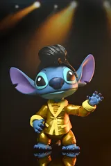 NECA Disney Stitch Ultimate Gold Suit Elvis 7" Figure - Thumbnail 2