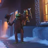 NECA Muppet Carol 2-Pack – Kermit as Bob Cratchit & Robin as Tiny Tim - Thumbnail 2