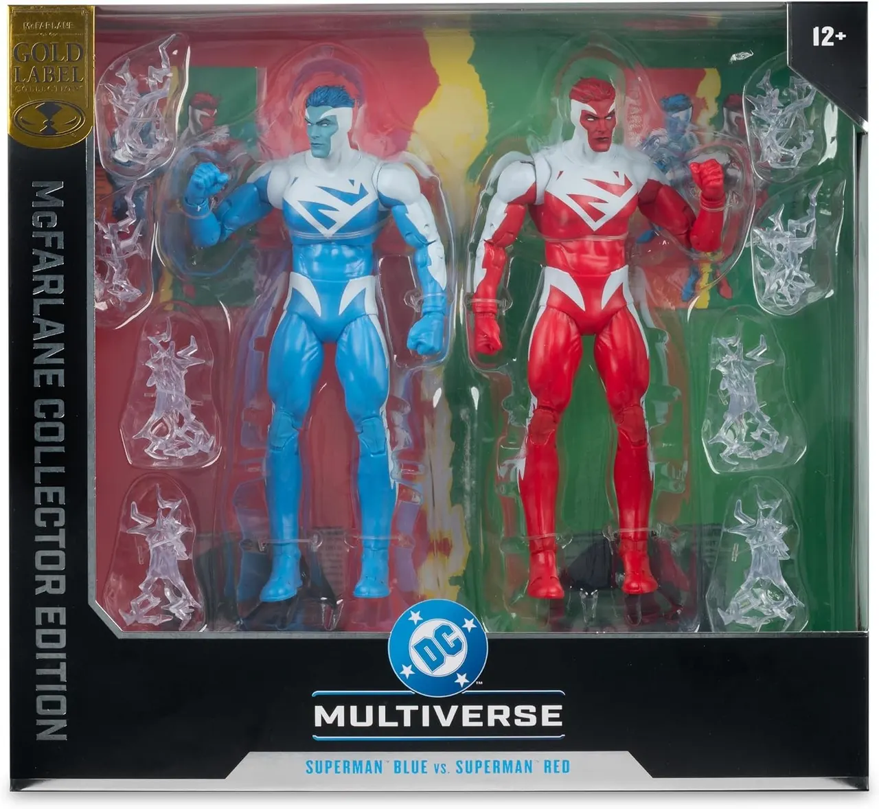McFarlane Toys DC Multiverse Superman Red vs Blue 2-Pack - Image 8