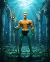 Mego Aquaman 14" Limited Edition Action Figure - Thumbnail 7