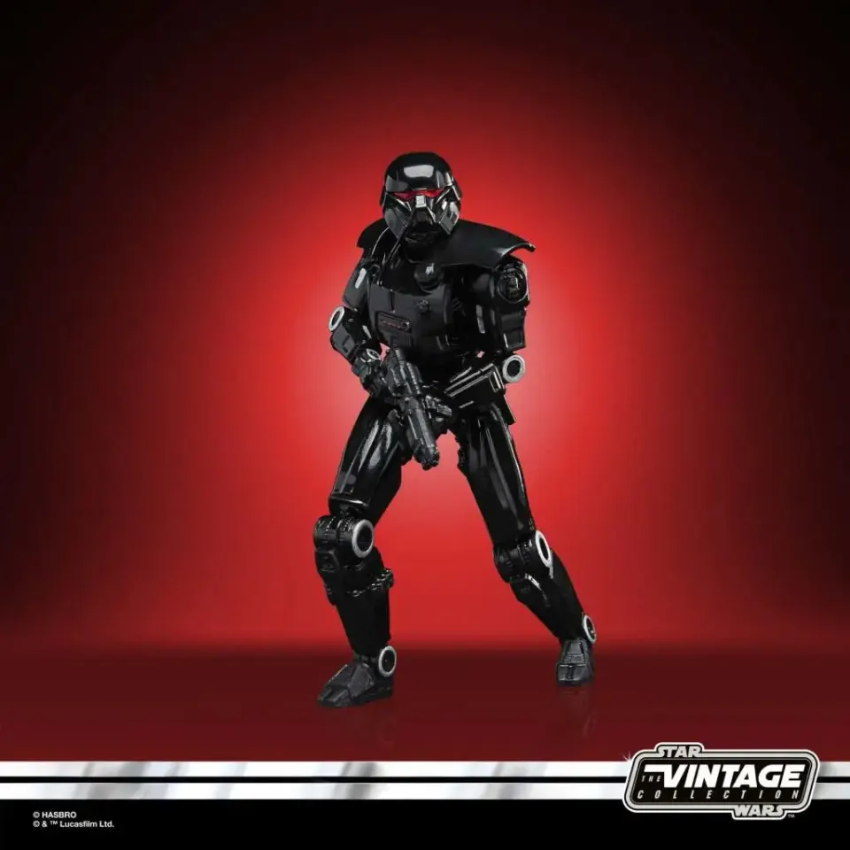 Hasbro Star Wars Vintage Collection Dark Trooper Action Figure - Image 3