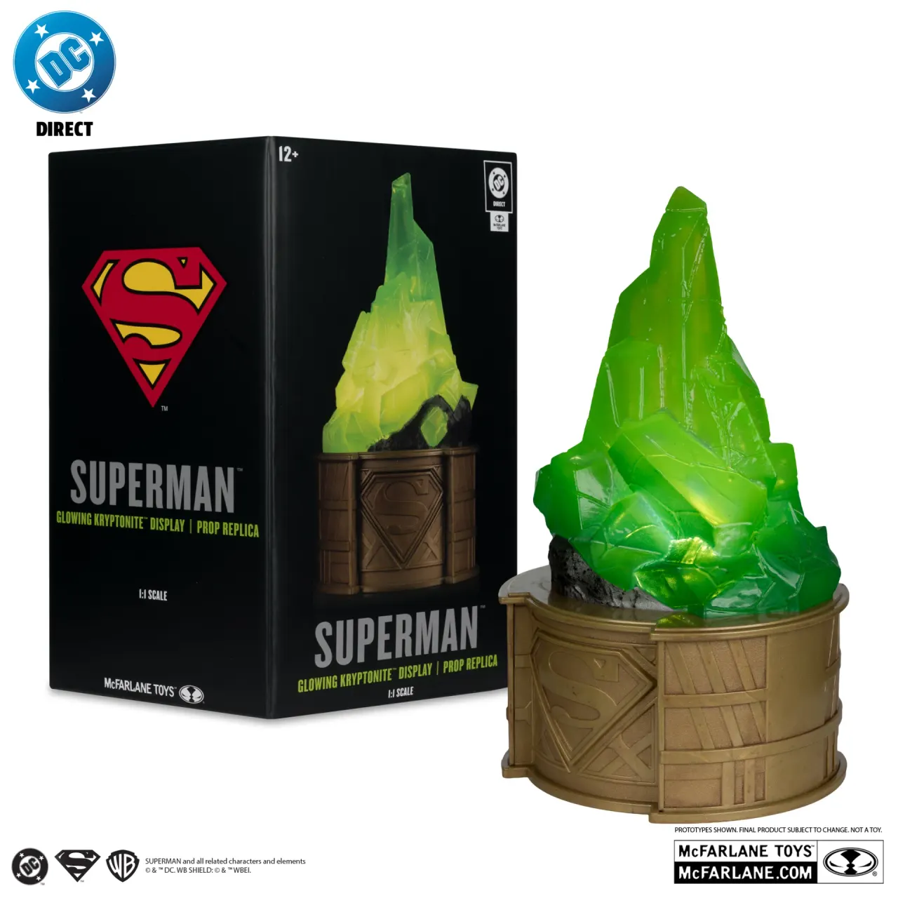 McFarlane Toys DC Direct Superman Kryptonite Brillante Gold Label - Image 3