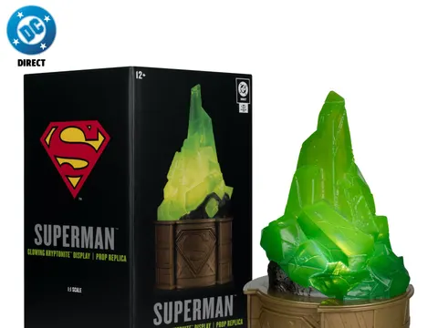 McFarlane Toys DC Direct Superman Kryptonite Brillante Gold Label