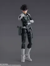 Bandai Spirits S.H.Figuarts Gen Narumi Figurine articulée – Kaiju No. 8 - Thumbnail 2