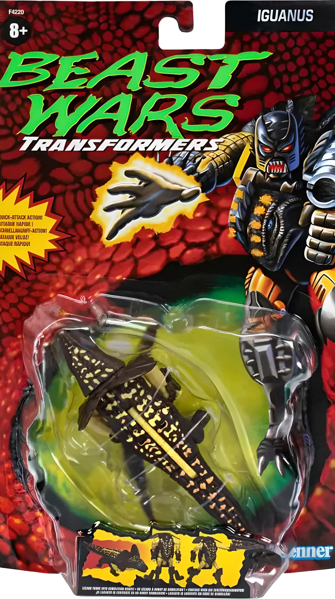 Hasbro Transformers Vintage Beast Wars Iguanus Action Figure - Image 3