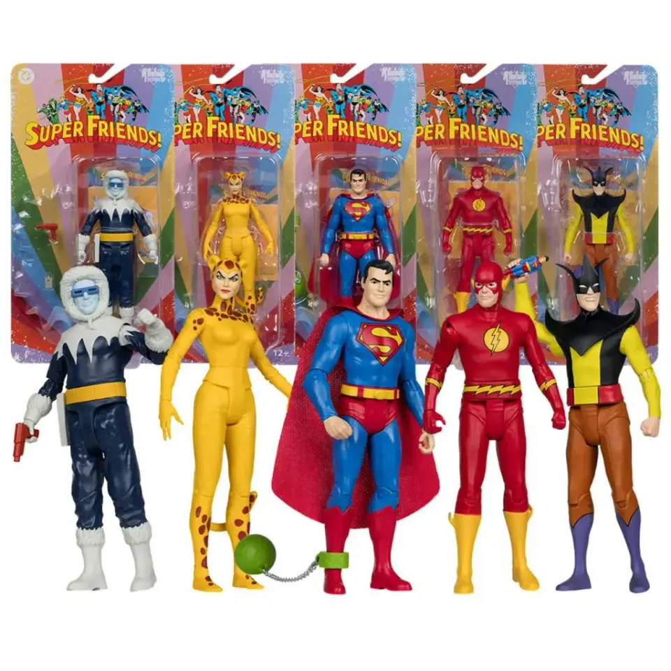 McFarlane DC Retro Super Friends 6-inch Wave 13 Assortment - Image 1