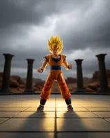 Tamashii Nations S.H.Figuarts 6" Super Saiyan Goku – The Games Begin - Thumbnail 3