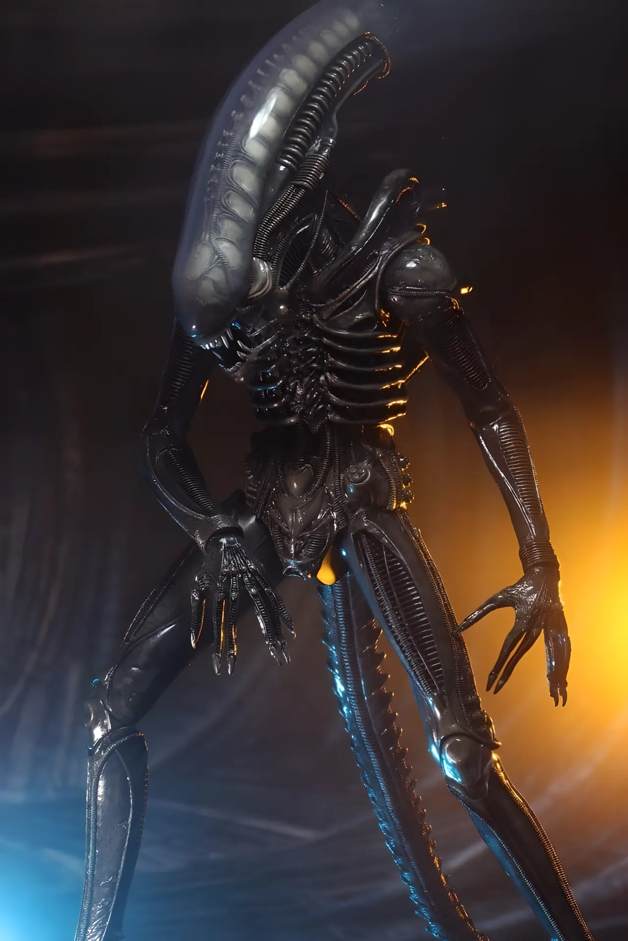 NECA Alien 40th Anniversary Big Chap 1/4 Scale Action Figure - Image 9